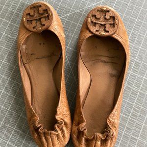 Tory Burch Reva all leather flat